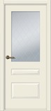 Межкомнатная дверь Роялти (остекленное) Эмаль жемчуг - 2,0х0,6
