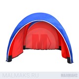Палатка надувная 4-опорная на герметичном каркасе в базовых цветах (3х3х2,4 м)