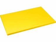 Доска разделочная пластиковая  600х400х18 мм (Желтый)