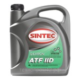 Масло трансмиссионное SINTEC ATF II Dexron 4 литра