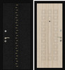 Стальные двери серии Эконом Тип 70Н Мет. лист М30/134 ПВХ Светлый дуб