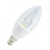 Лампа светодиодная Ecola свеча E14 8W 6000K 6K 105x37 прозр. с линзой Premium C4QD80ELC