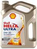 Масло моторное Shell Helix Ultra 0w30 4 литра