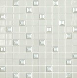 Мозаика Edna Mix №100 Белый 31,7x31,7 (на сетке)