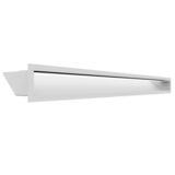 Решетка (туннель) вентиляционная LUFT/9/60/45S/B (90х600), белая