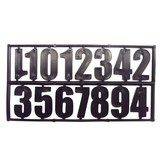 Комплект цифр для ульев ЧЕРНЫЙ-15 (h40, пластик)