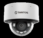 IP Видеокамера уличная антивандальная купольная  Tantos TSi-Vn453F