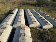 Балка бетонная подкрановая для башенного, козлового крана