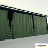 Брезентовые шторы завесы в Самаре. Производство