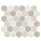 Керамическая мозаика Hexagon small LB Mix Antid. (JMT31955) 325х282х6