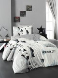 Комплект постельного белья DO&CO RANFORCE  1,5 спальный (Евро) NEW YORK