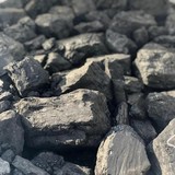 Плиточный уголь фракции 50-200мм в мешках