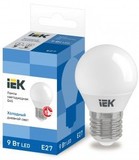 Лампа светодиодная IEK шар G45 E27 9W(810lm) 6500К 6K ECO LLE-G45-9-230-65-E27