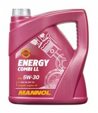 Масло моторное MANNOL Energy Combi LL 5W/30 (PAO) (4л.) SN/CF/504/507