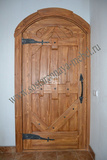 Дверь арочная из дерева
