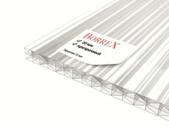 Сотовый поликарбонат "Borrex" (2100*6000*20мм) бесцветный