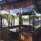 Прозрачные шторы для веранды