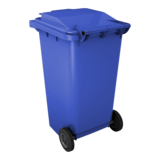 Контейнер для мусора 240 л с крышкой (Синий)