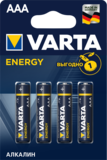 Батарейка VARTA ENERGY LR03 AAA BL4 (блистер 4шт)