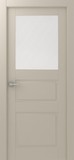 Межкомнатная дверь Инари (остекленное) Эмаль слоновая кость - 2,0х0,6