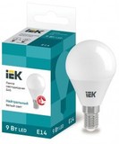 Лампа светодиодная IEK шар G45 E14 9W(810lm) 4000К 4K ECO LLE-G45-9-230-40-E14