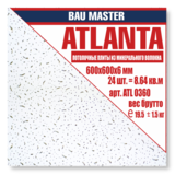 Потолочная плита "BAU MASTER" из минерального волокна "ATLANTA", 6 мм