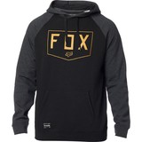 Толстовка Fox Shield Raglan Pullover Fleece Black, Размер XL