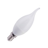 Лампа светодиодная Ecola свеча на ветру E14 7W 4000K 4K 130x37 пласт./алюм. Premium C4SV70ELC