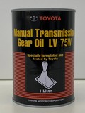 Трансмиссионное масло Toyota Genuine Manual Transmission Gear Oil LV 75W 1 л