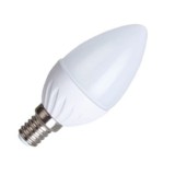 Лампа светодиодная Ecola свеча E14 5W 4000K 4K 100x37 C4TV50ELC
