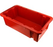 Вкладываемый ящик 665х370х223 мм сплошной (Красный)