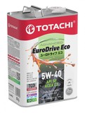 Синтетическое моторное масло TOTACHI EURODRIVE ECO Fully Synthetic 5W-40 API SP, ACEA C3 4л