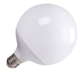 Лампа светодиодная Ecola шар G120 E27 30W 2700K 2K 170x120 320° пласт./алюм. Premium K7LW30ELC
