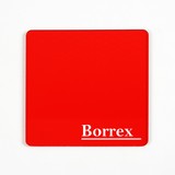 Монолитный поликарбонат "Borrex" /2050*3050*2мм/ красный