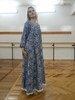 Уникальное платье выполненное из материала штапель (хлопок с вискозой)