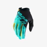 Мотоперчатки 100% ITrack Glove Black/Aqua, Размер M