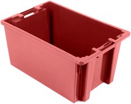 Вкладываемый ящик 600х400х300 мм сплошной (Красный)