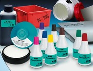 Штемпельные краски для печатей и штампов в компании STEMP