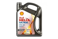 Масло моторное Shell Helix Ultra SN 0W-20 синтетическое 4 литра 550052652