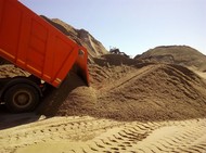 Песок строительный от производителя с доставкой по Ижевску и ур