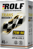 Масло трансмиссионное Transmission plus SAE 75W-90  API GL 4 5 4л