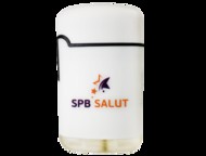Турбо зажигалка SPB SALUT (white)