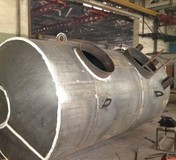 Резервуар горизонтальный стальной РГСд-5 м3 для нефтепродуктов