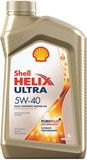 Моторное масло Shell Helix Ultra 5w40 1 литр, Полностью синтетическое.