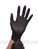 Перчатки нитриловые, черные размер XL JETAPRO