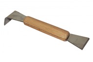 Стамеска 200 мм. оцинкованная сталь деревянная ручка