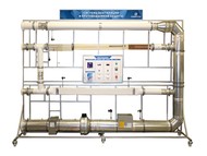 Лабораторная установка измерения параметров систем вентиляции и систем противодымной защиты здания