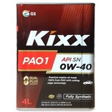 Моторное масло Kixx PAO1 0W40 1л синтетика