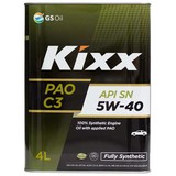 Моторное масло Kixx PAO 5W40 SN/CF/C3 4л синтетика