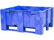 Крупногабаритный контейнер ACE Fish 460 (1200х1000х580 мм) сплошной (Синий)